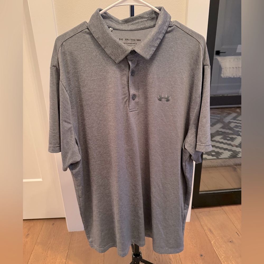 Under Armour Polo XXL Grey